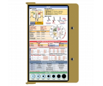 WhiteCoat Clipboard® - Tactical Brown EMT Edition